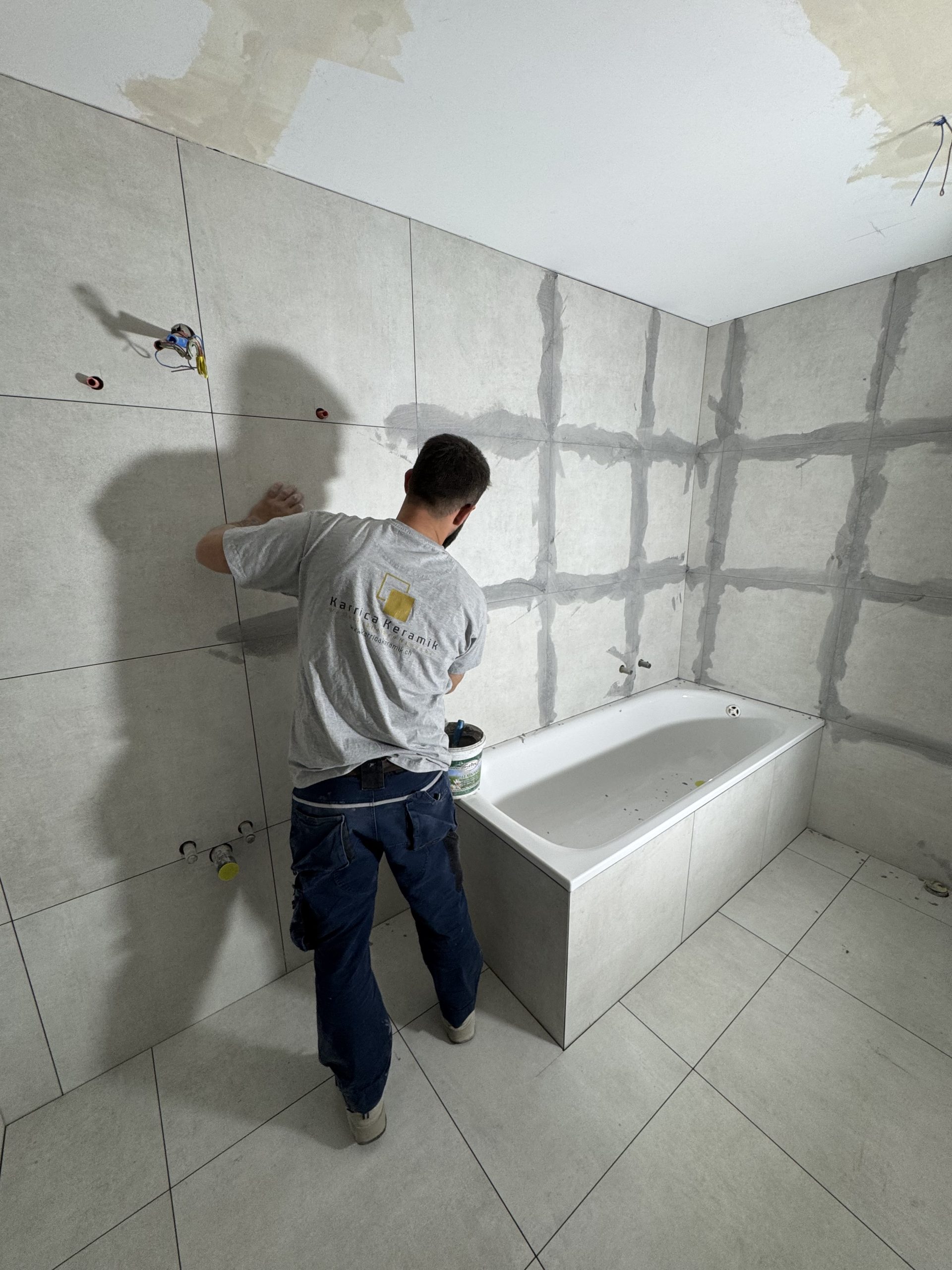 Fliesen und Keramik Arbeit Schweiz Projekt 9